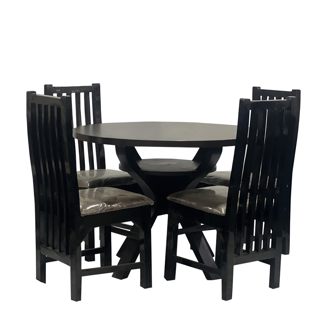 4-seater-round-black-dining