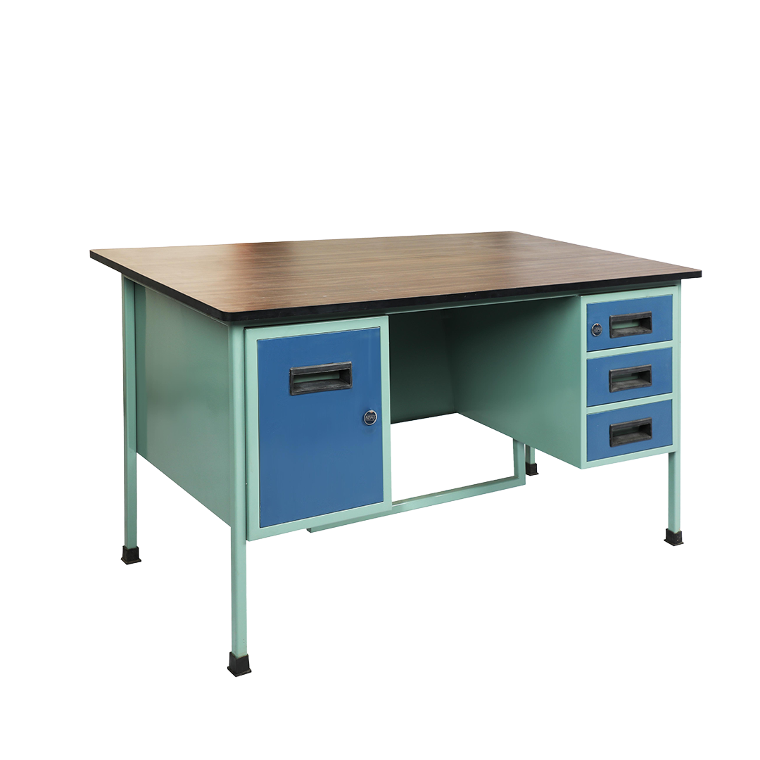 Steel Double Table